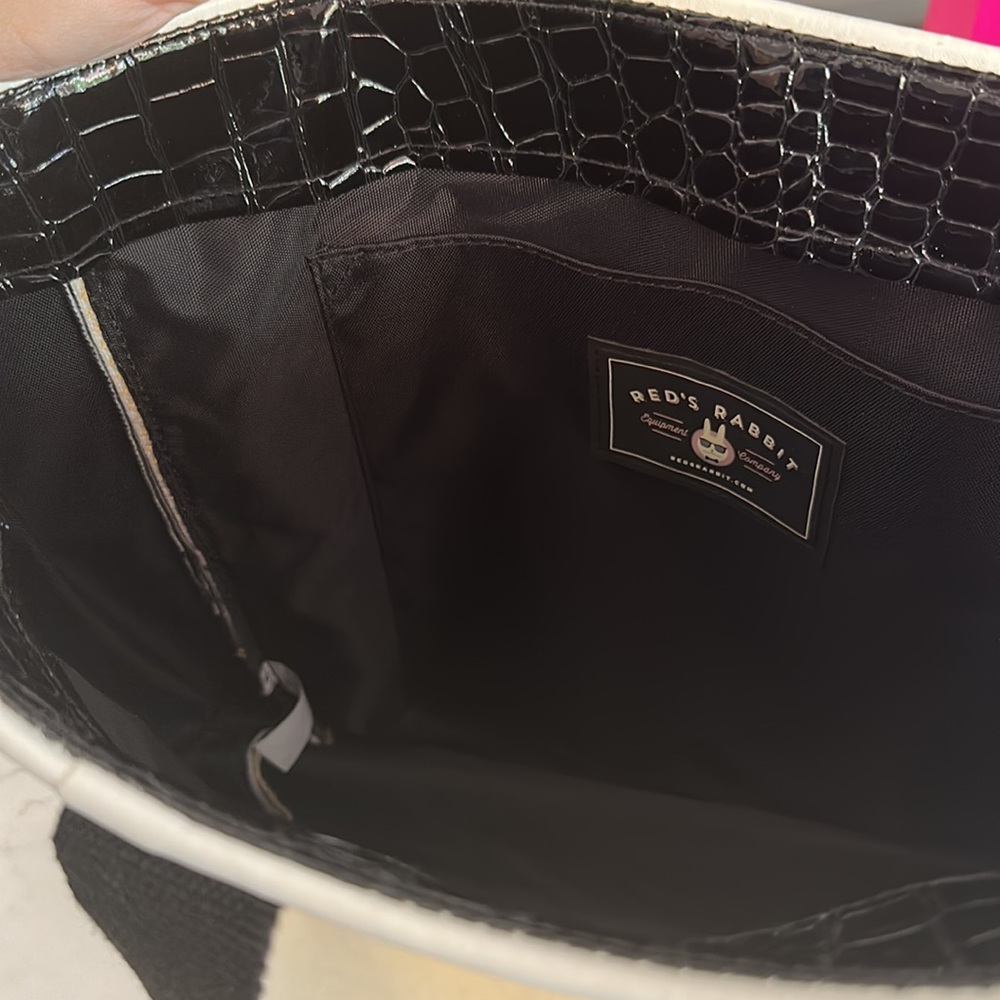 NWT Reds Rabbit For Double D Ranch: Kappa Alpha Theta Tote, Clutch, and Name Tag - Picture 11 of 11